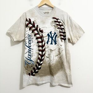 New York Yankees Liquid Blue T-Shirt